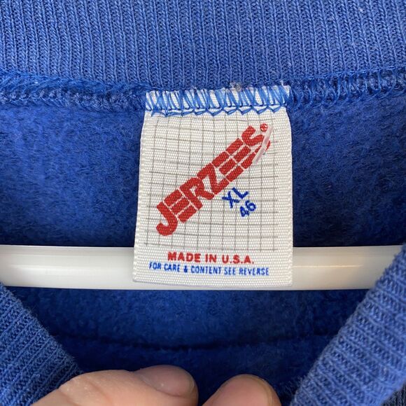 Vintage Jerzees Sweatshirt Mens XL Alaska Moose Crewneck Pullover 90s - Picture 3 of 9